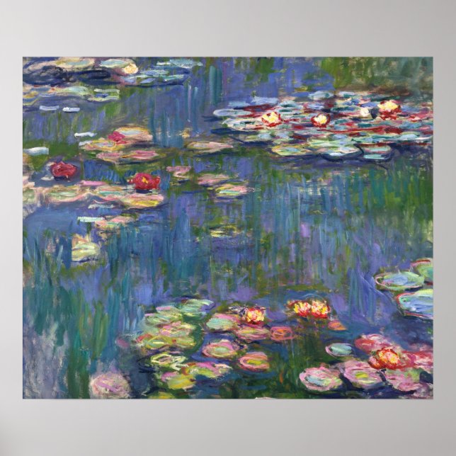 2692-Claude Monet-Näckrosor Poster (Framsidan)