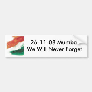 26/11 Mumbai bildekal
