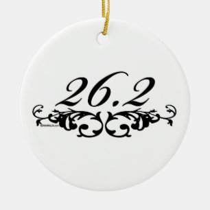 26,2 Blommigt Julgransprydnad Keramik