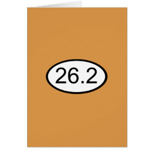 26,2 HÄLSNINGSKORT