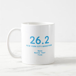 26.2 Marathon Springer Personlig Blue Kaffemugg