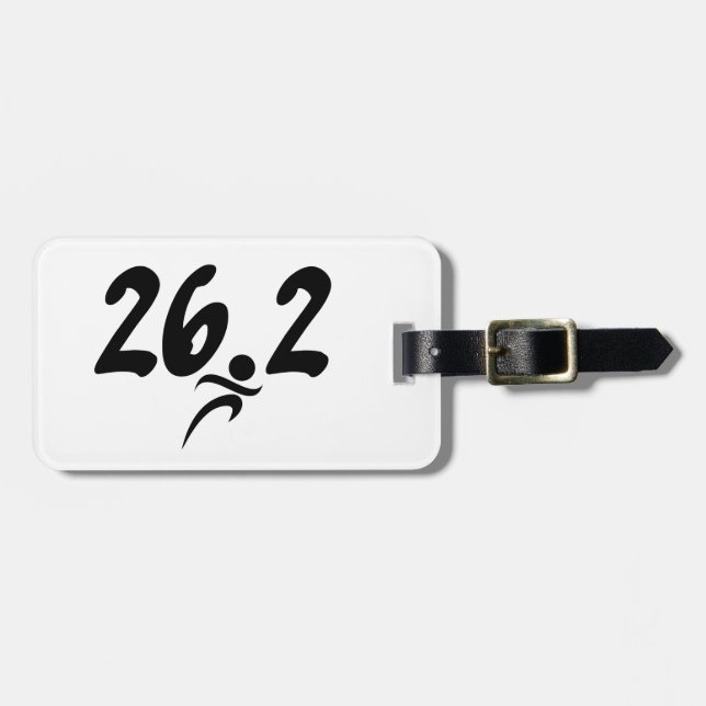 26.2 Maraton Bagagebricka (Horisontell Framsida)