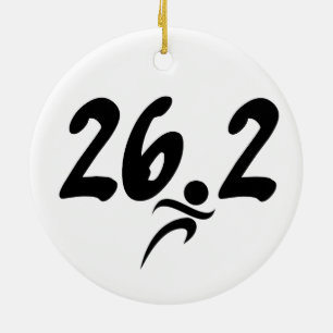 26.2 Maraton Julgransprydnad Keramik