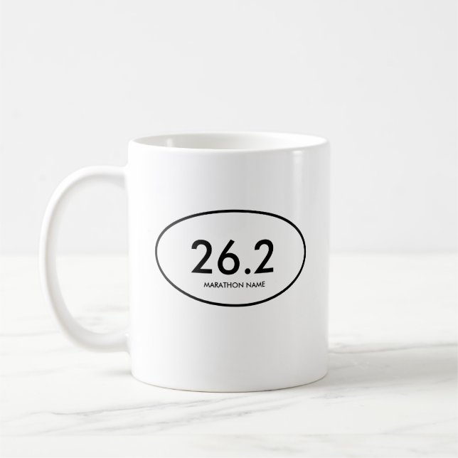26,2 Maraton Kaffemugg (Vänster)