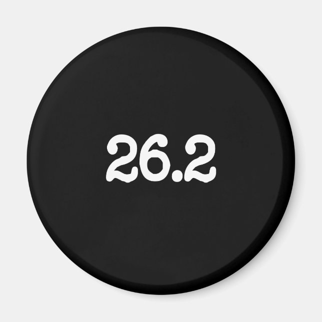 26.2 Maratondefinition Magnet (Framsidan)