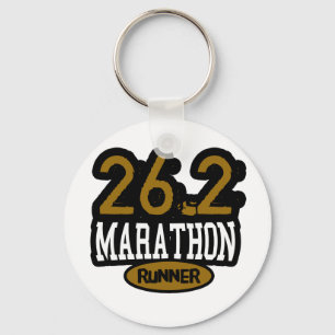 26,2 Maratonspringer Nyckelring