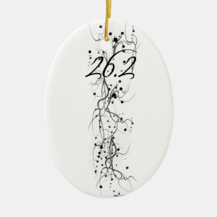 26,2 Splatter Julgransprydnad Keramik
