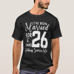 26 år med påfyllning, 26:e årsdagen t shirt