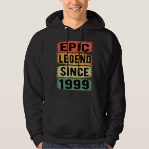 26-årig daglig Epic-legend 26:e födelsedagspresent Hoodie
