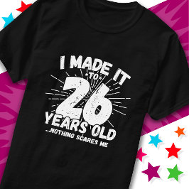26-årsjubileum, 26-årsjubileum t shirt