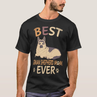 26 Bästa tysk shepherd mamma någonsin tysk shepher T Shirt