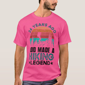 26:e födelsedag Hikerberget 26 år gammal hiking L T Shirt