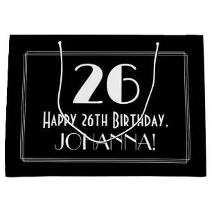 26:e födelsedagen: Art Deco Inspired Stil "26", Na