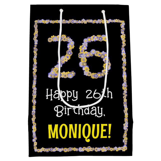 26:e födelsedagen: Blommigt Flowers Number, eget n (Baksidan)