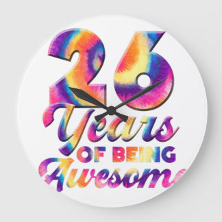 26:e födelsedagen Dag: dag: dag: dag: dag 26 år  Stor Klocka