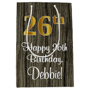 26:e födelsedagen: Elegant Faux Guld look #, Faux 