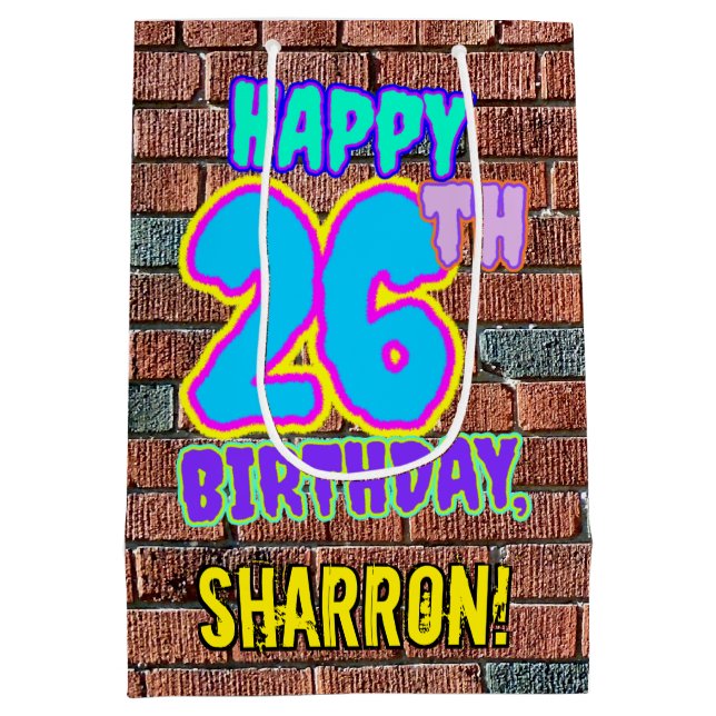 26:e födelsedagen: Roligt, Urban Graffiti Inspired (Baksidan)