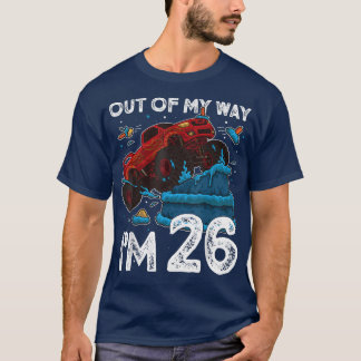 26:e födelsedagsägaren Lastbil ut ur mitt sätt att T Shirt