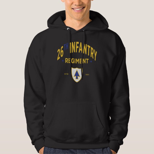 26:e infanteriregimen - USA:s militära styrkor Hoodie (Framsida)