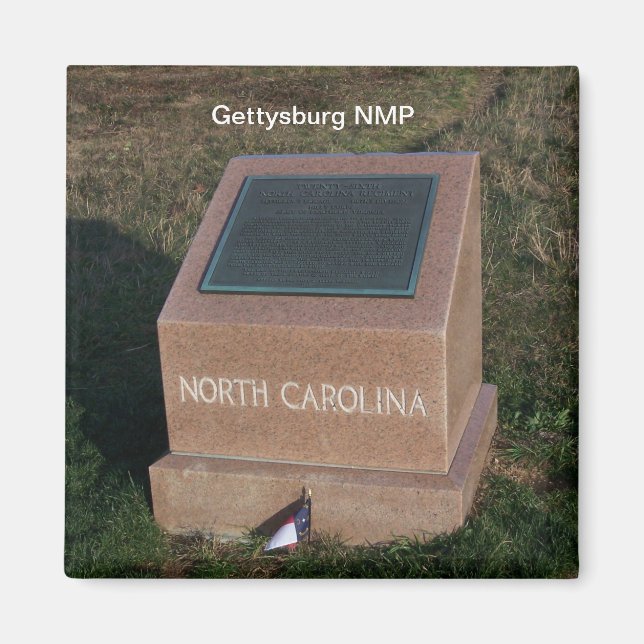 26:E NORTH CAROLINA MONUMENT MAGNET (Framsidan)