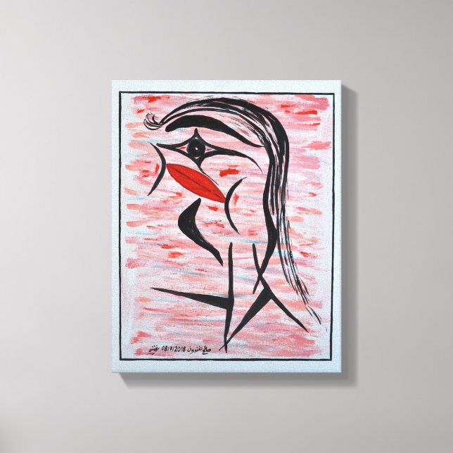 26/ Femme orgueilleuse Canvastryck (Framsida)