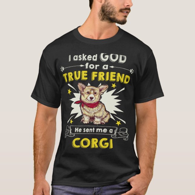 26 Han skickade mig en Corgi T Shirt (Framsida)