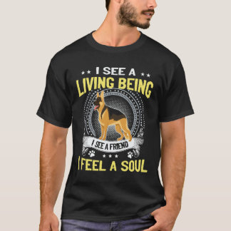 26 Jag ser en levande varelse Jag ser en vän Jag k T Shirt