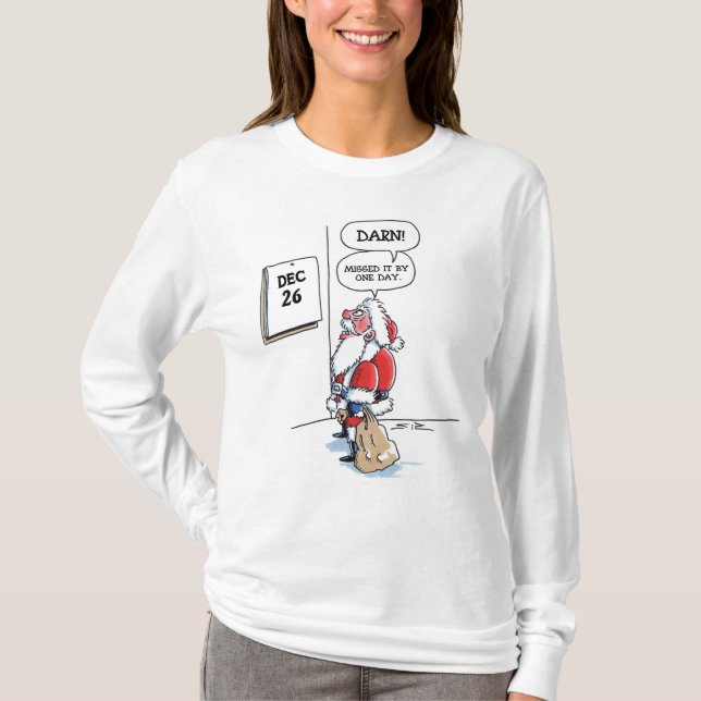 26 långärmader i december t shirt (Framsida)
