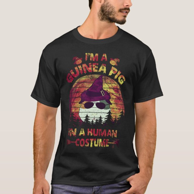 26 Marsvin Halloween Kostym För Människa T Shirt (Framsida)