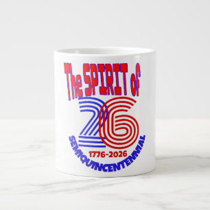 26-SEMIKINCENTENNIALT JUMBO MUGG