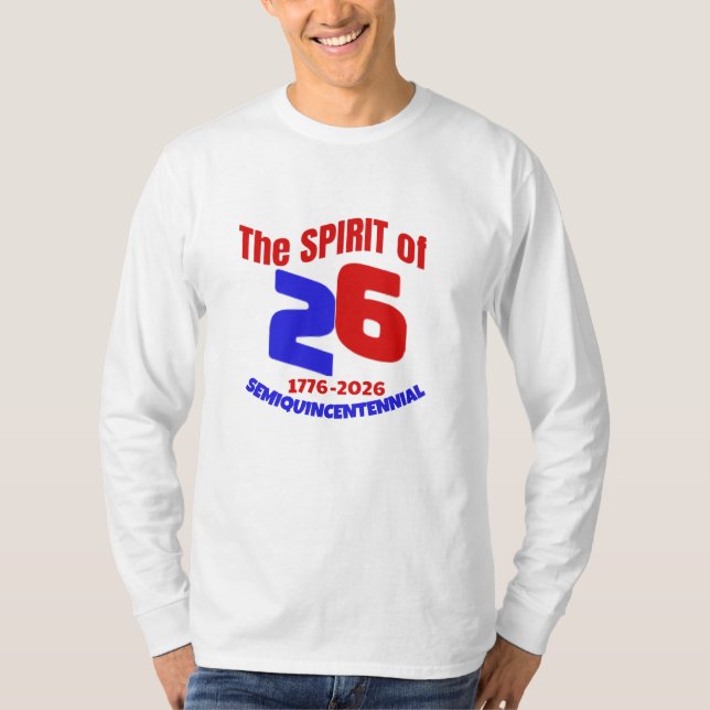 26-SEMIKINCENTENNIALT T SHIRT (Framsida)