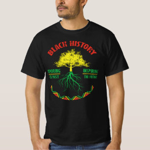 26 Svart historik Mästgåva från afrikanska Pridet T Shirt