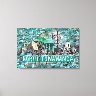 27,50" x 17,75 Sträckt canvas - NT:s gator