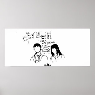 27,94cmx21,59 cm, Poster 500 sommardagar (Fosco)