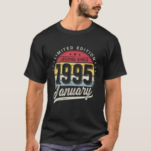 27 år gammal Begränsad utgåva sedan 1995 Jan T Shirt