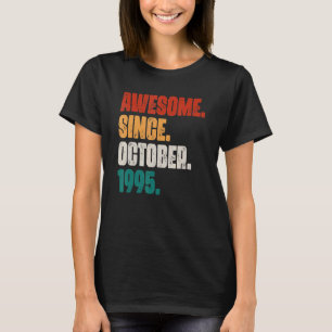 27 år gammal Fantastisk sedan oktober 1995 27:e fö T Shirt