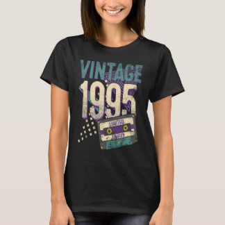 27-årig Vintage 1995 27:e födelsedagen T Shirt