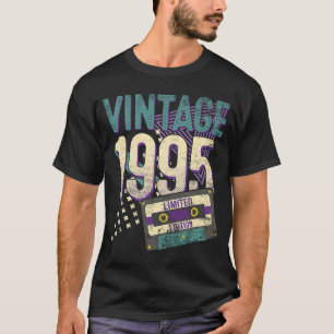 27-årig Vintage 1995 27:e födelsedagen T Shirt