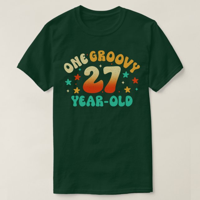 27-årsdagen t shirt (Design framsida)
