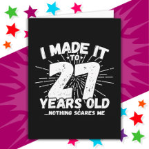27-årsjubileum, 27-årsjubileum