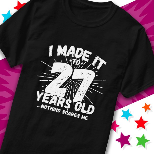 27-årsjubileum, 27-årsjubileum t shirt (Skapare uppladdad)