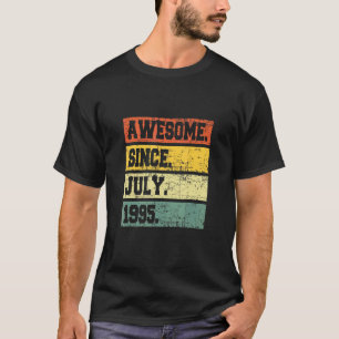 27:e födelsedag 27 år gammal Fantastisk sedan juli T Shirt