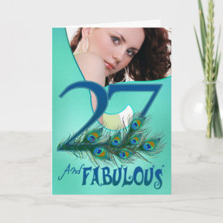 27:e födelsedag kort