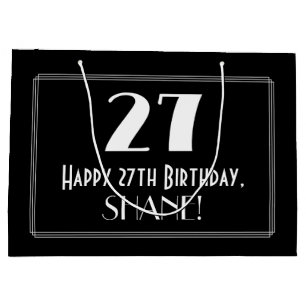 27:e födelsedagen: Art Deco Inspired Stil "27", Na