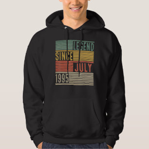 27:e födelsedagslätten sedan juli 1995 27 år gamma hoodie
