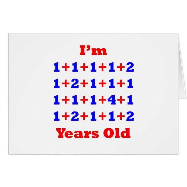 27 gammala år! hälsningskort (Framsidan Horizontal)