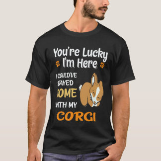 27 Jag kunde ha stannat hemma med Corgi T Shirt