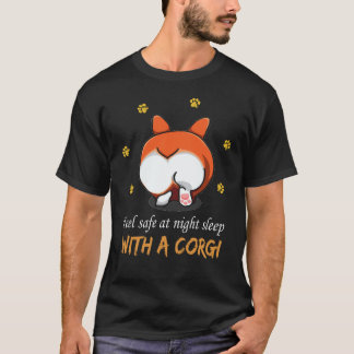 27 Känn Dig Säker På Natten Sova Med En Corgi T Shirt