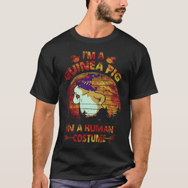 27 marsvin halloween kostym för människa t shirt (Framsida)