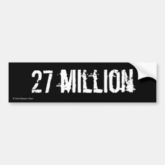 27 miljoner bildekal